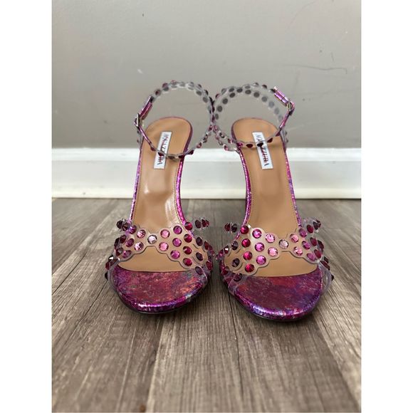 Aquazzura Tequila Plexi Sandals 105mm - Picture 5 of 16